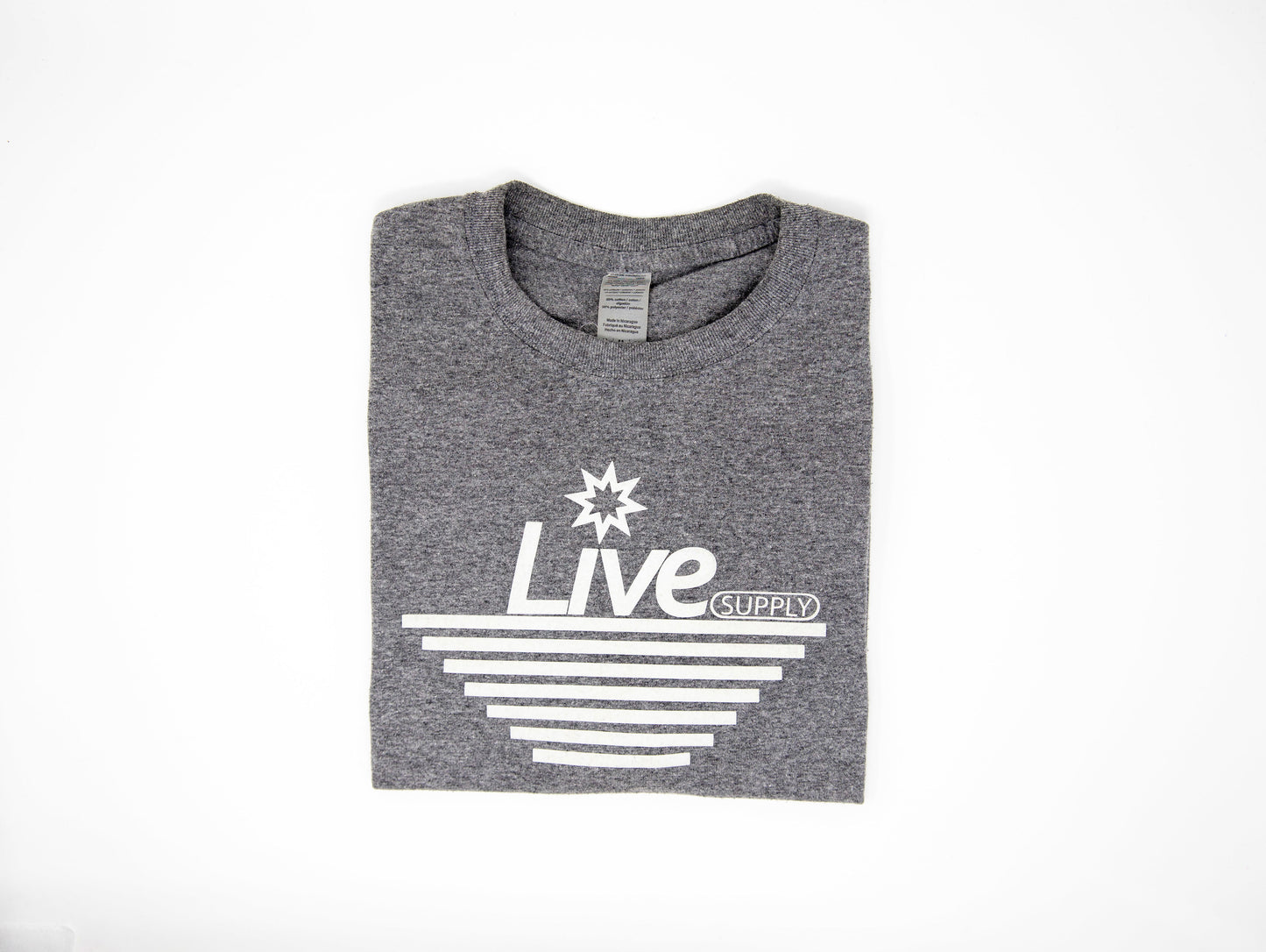 Flocked Logo Tee