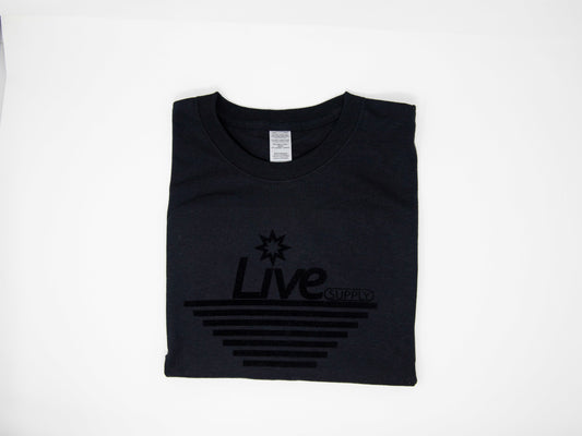 Flocked Logo Tee