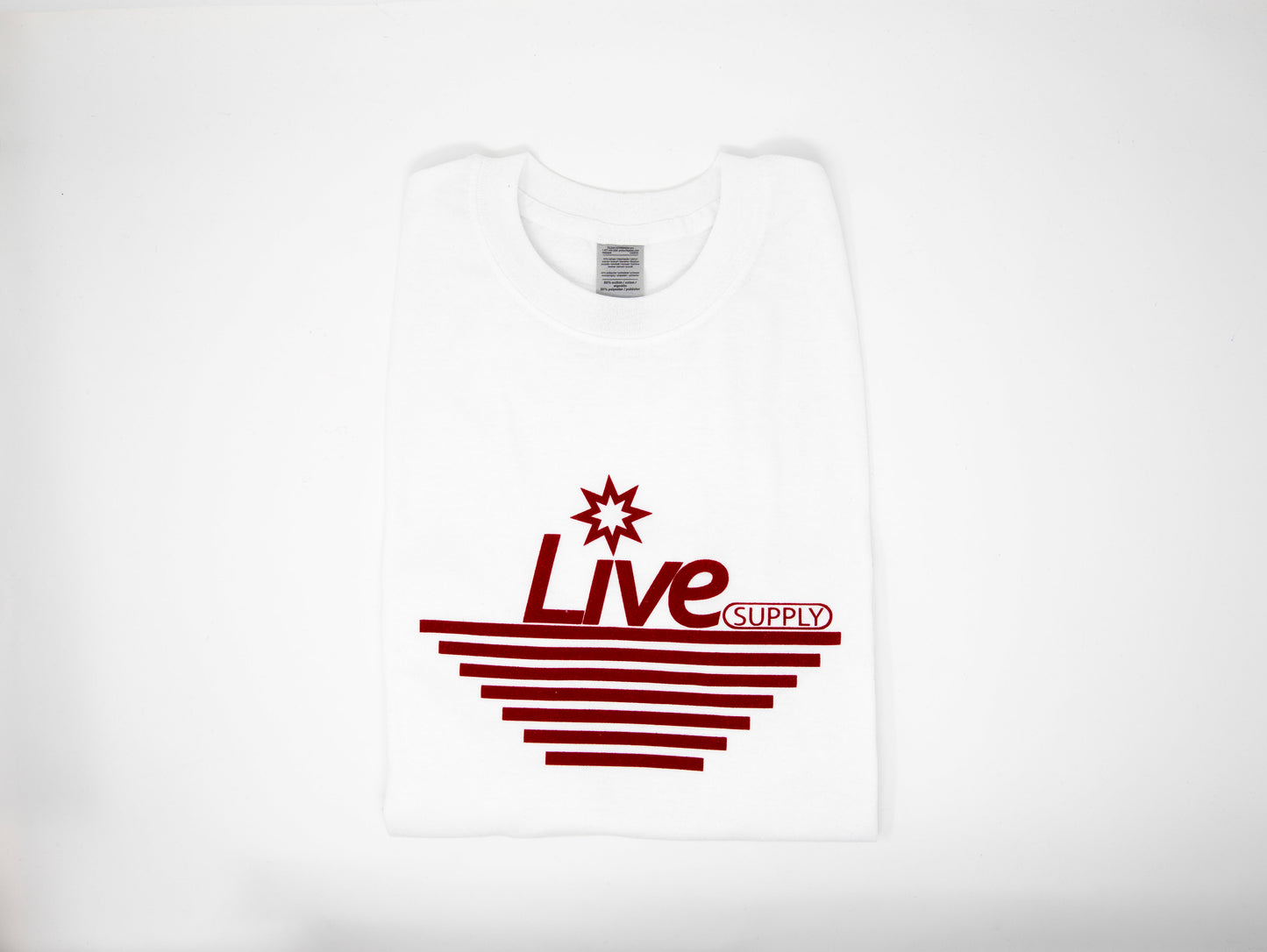 Flocked Logo Tee