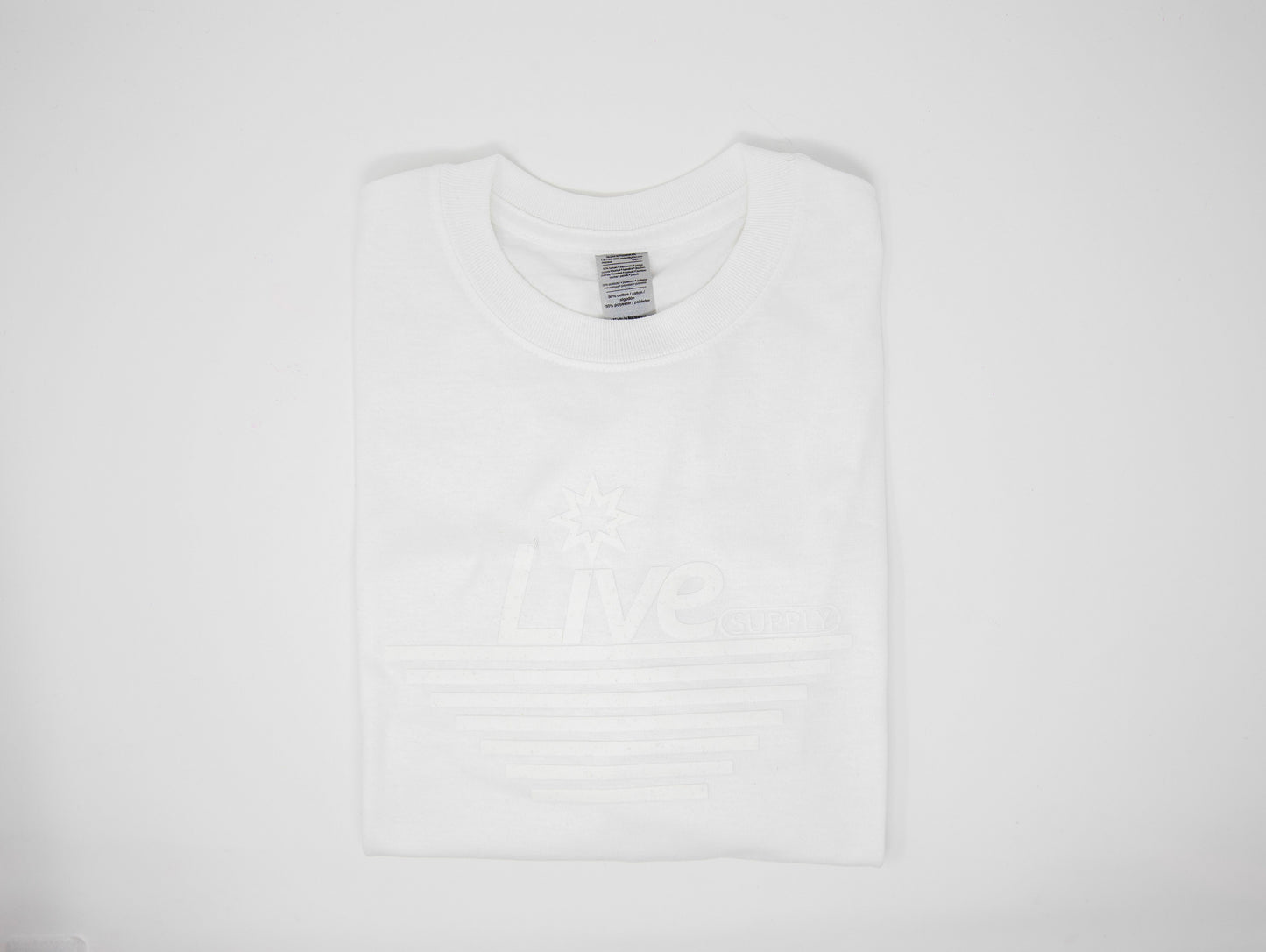 Flocked Logo Tee